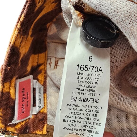 Kate Spade Leopard Print Pencil Skirt - Picture 10 of 10